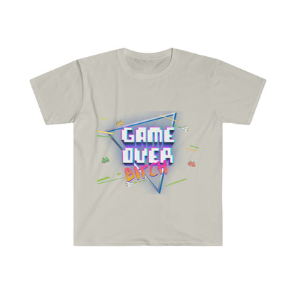 Game Over Camiseta unisex de estilo suave 