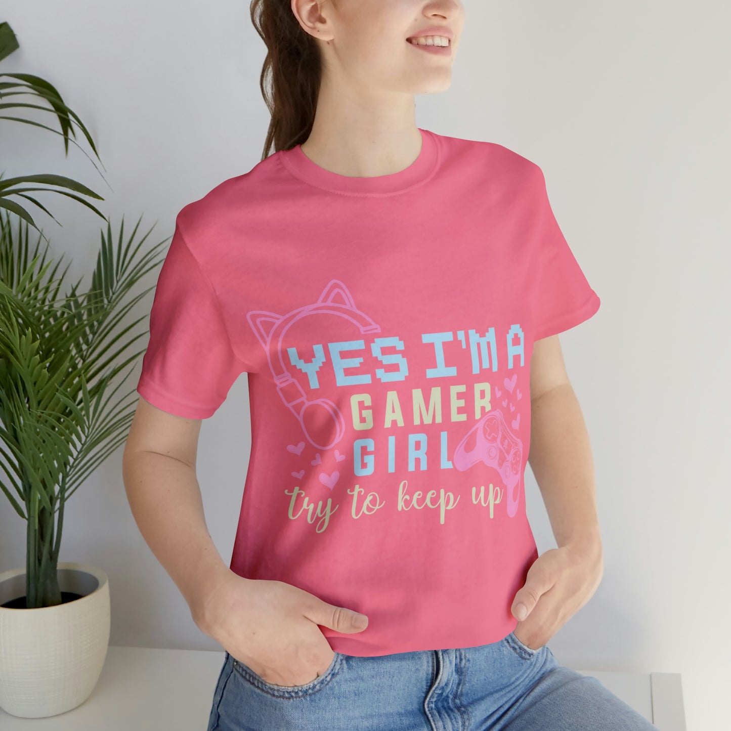 Cute Gamer Girl Shirt - Embrace Your Gamer Girl Pride with this Tee