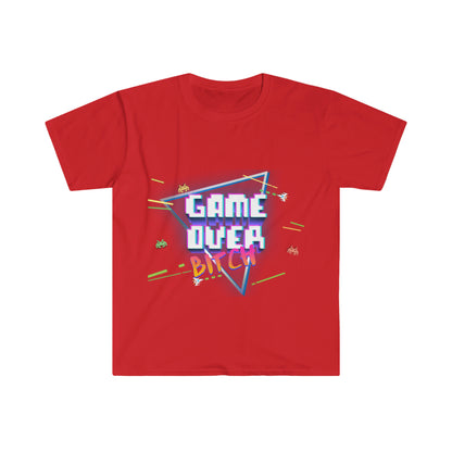 Game Over Camiseta unisex de estilo suave 