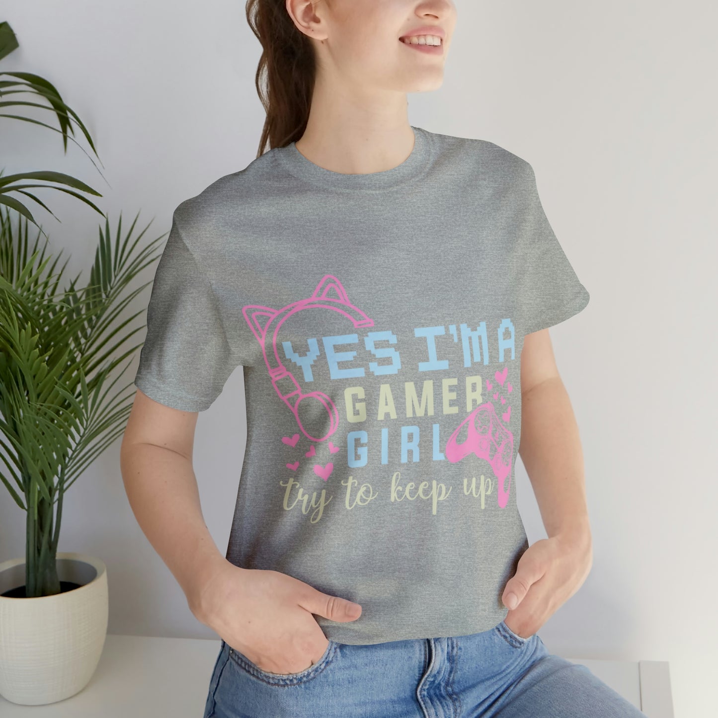 Cute Gamer Girl Shirt - Embrace Your Gamer Girl Pride with this Tee