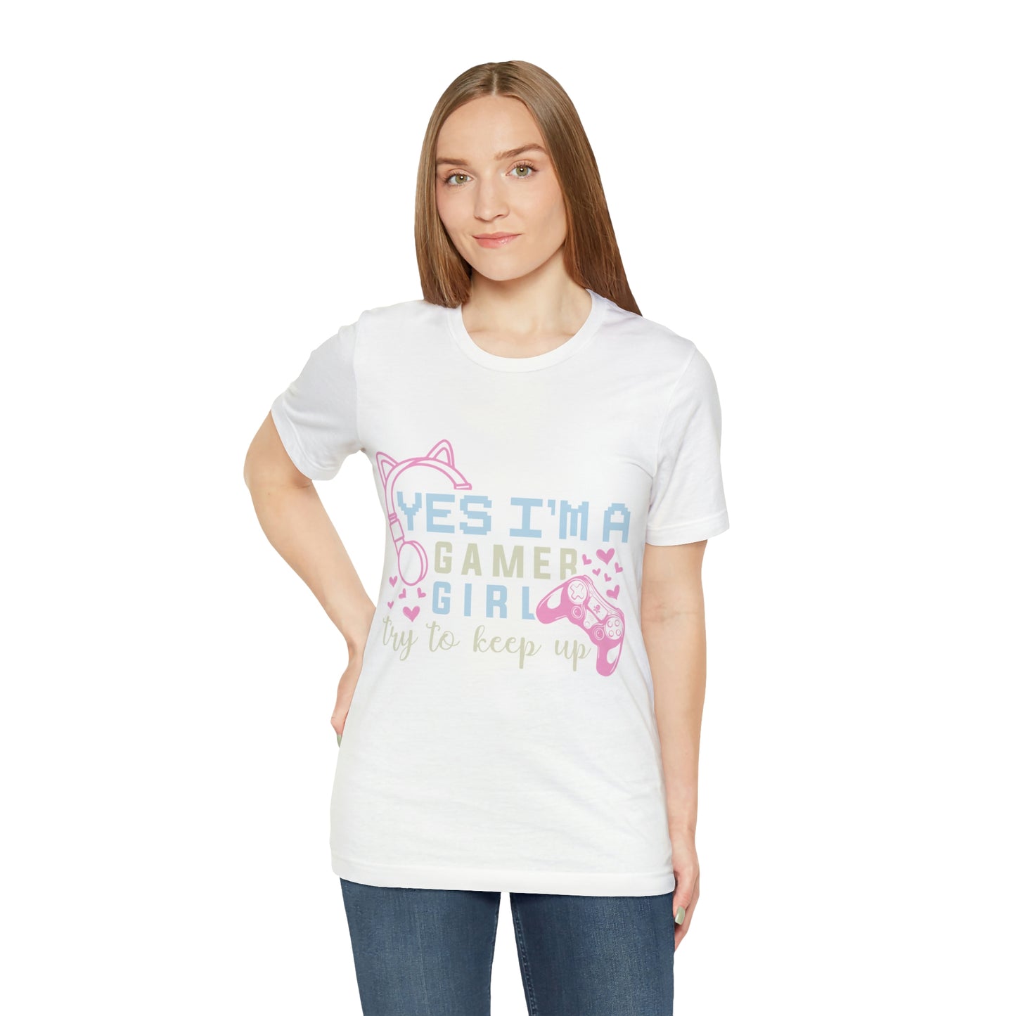 Cute Gamer Girl Shirt - Embrace Your Gamer Girl Pride with this Tee