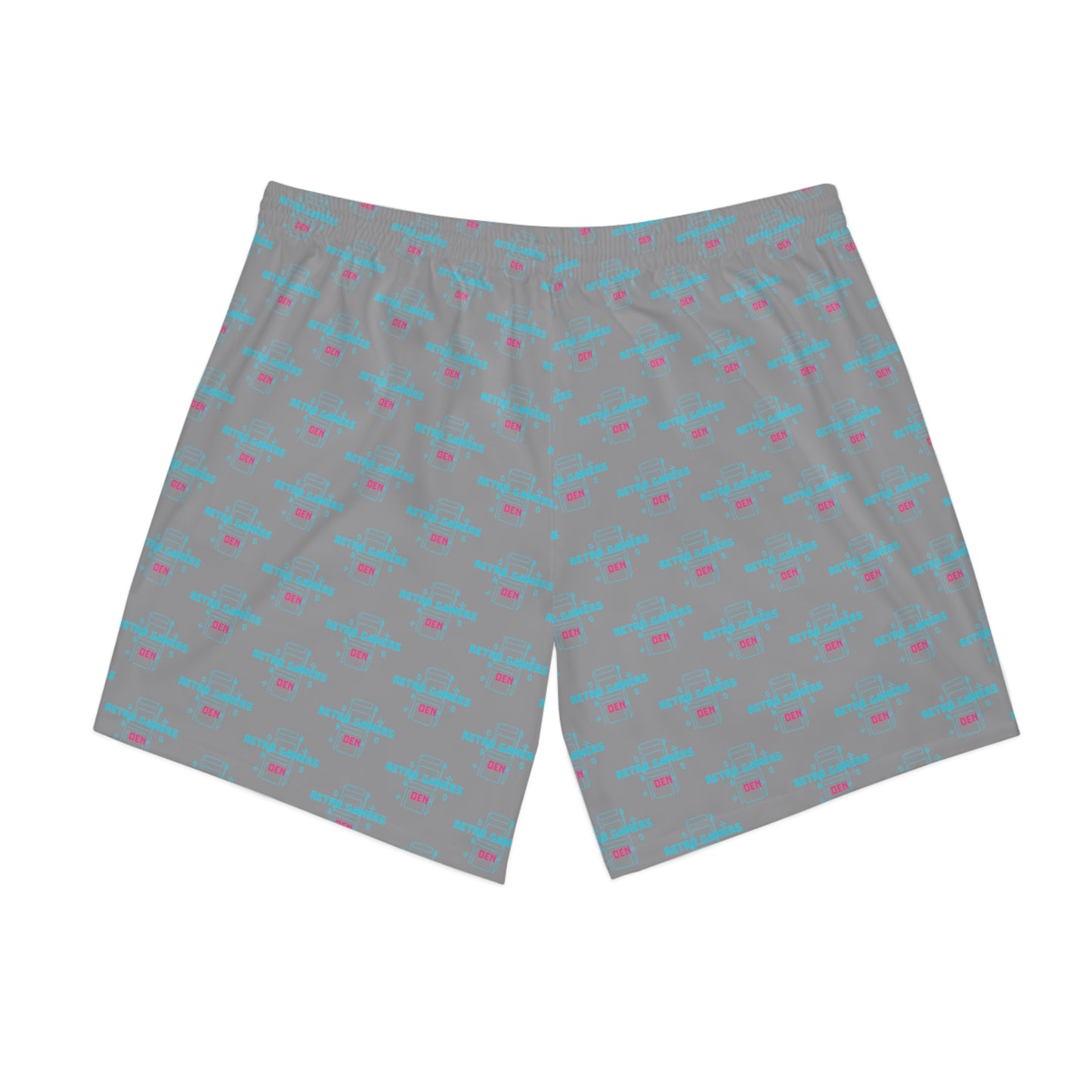 Retro Gamers Den Men's Elastic Beach Shorts V2