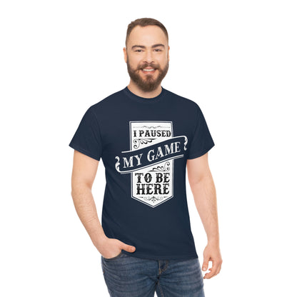 Camiseta unisex de algodón pesado