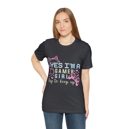 Cute Gamer Girl Shirt - Embrace Your Gamer Girl Pride with this Tee