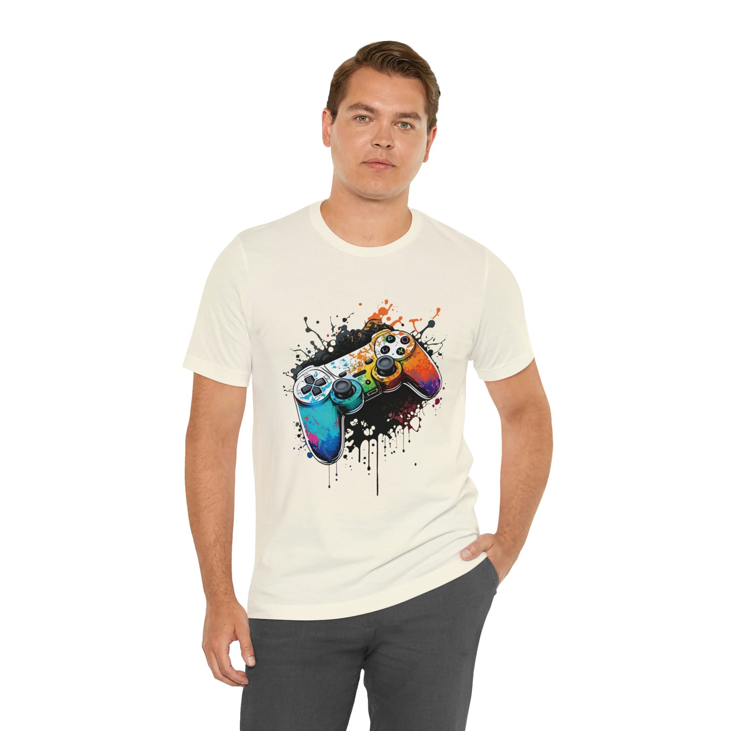 PlayStation Controller Unisex Jersey Short Sleeve Tee