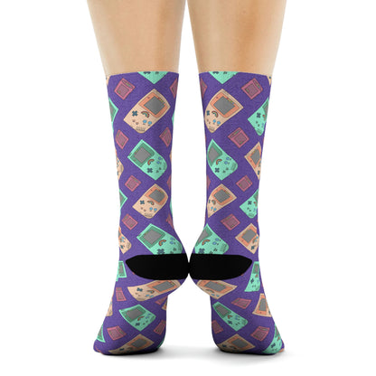 Retro-Gamer Handheld V1 Crew Socks