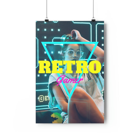 Retro Gamer original  Premium Poster