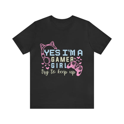 Cute Gamer Girl Shirt - Embrace Your Gamer Girl Pride with this Tee